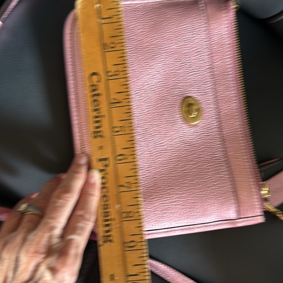 NWIT Pink Coach small crossbody handbag. Original price $288., - Picture 11 of 13